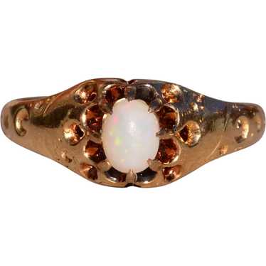 Victorian Opal Ring in Yellow Gold