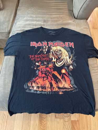 Iron maiden black t - Gem