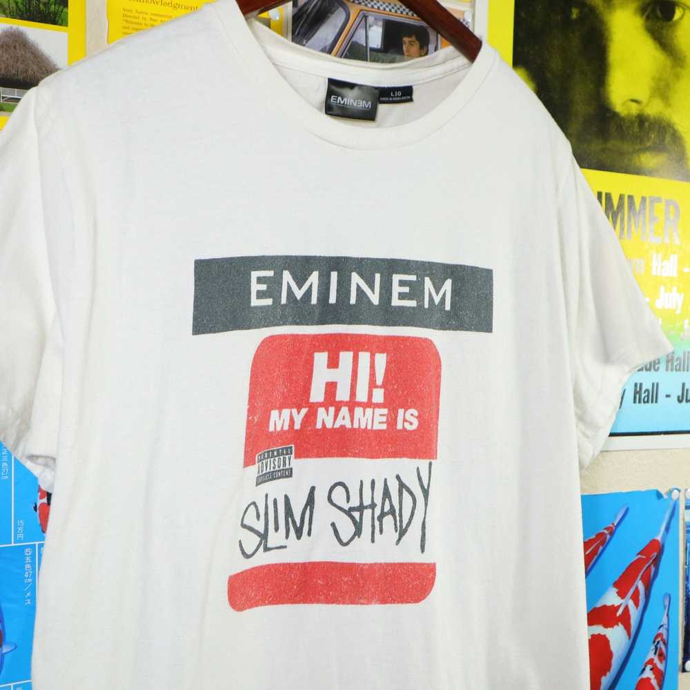 Rap Tees × Streetwear × Vintage Eminem Slim Shady… - image 3