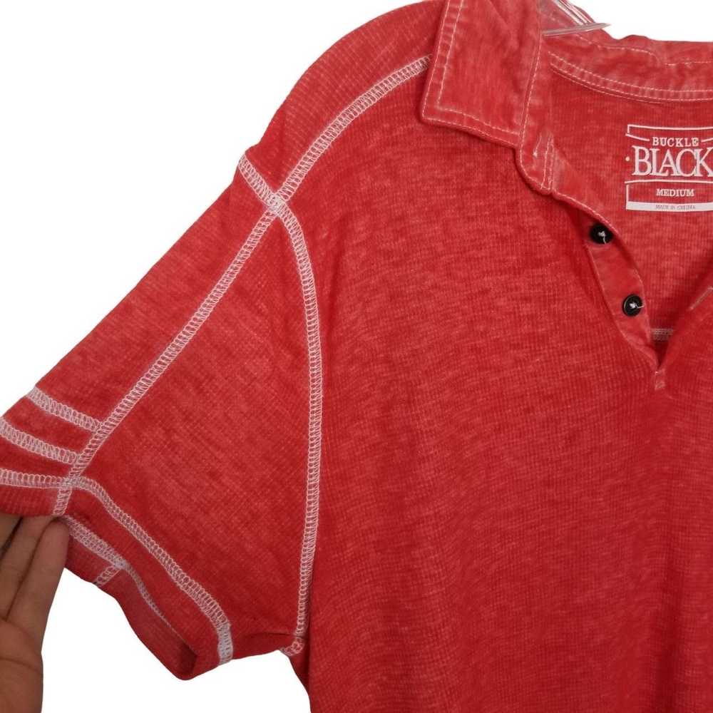Buckle Buckle Black M Short Sleeves Polo Shirt Pu… - image 4