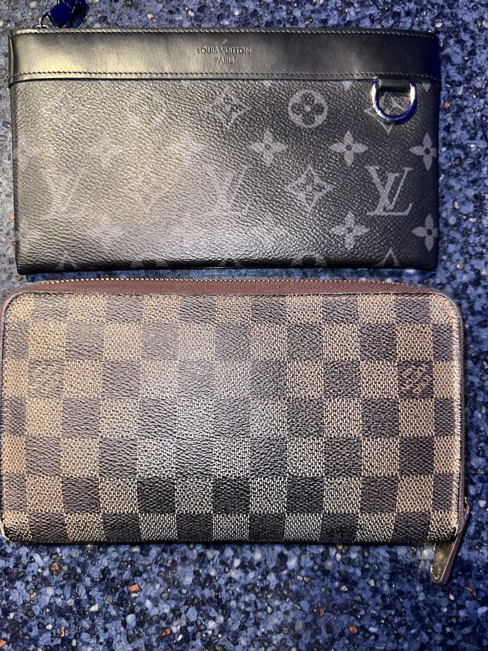 Louis Vuitton Louis Vuitton “Ebony” Clutch Wallet… - image 8