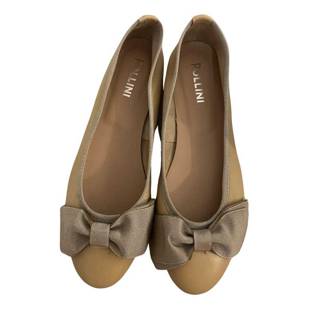 Pollini Leather flats - image 1