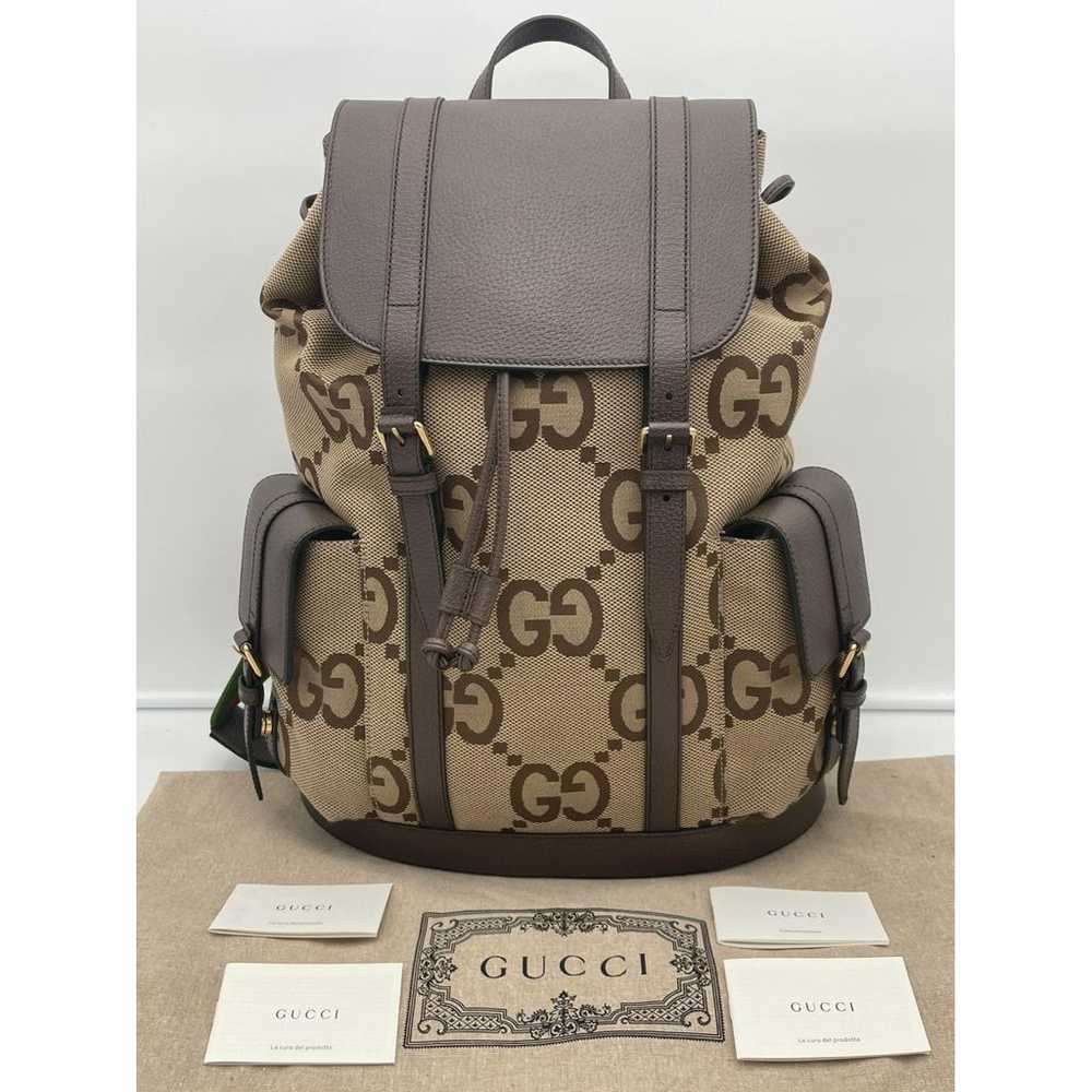 Gucci Cloth backpack - image 4