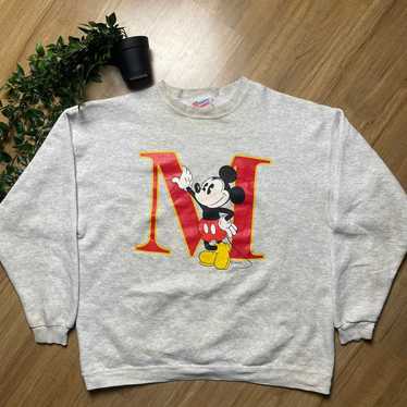 Disney × Mickey Mouse × Vintage Vintage 90’s Swea… - image 1