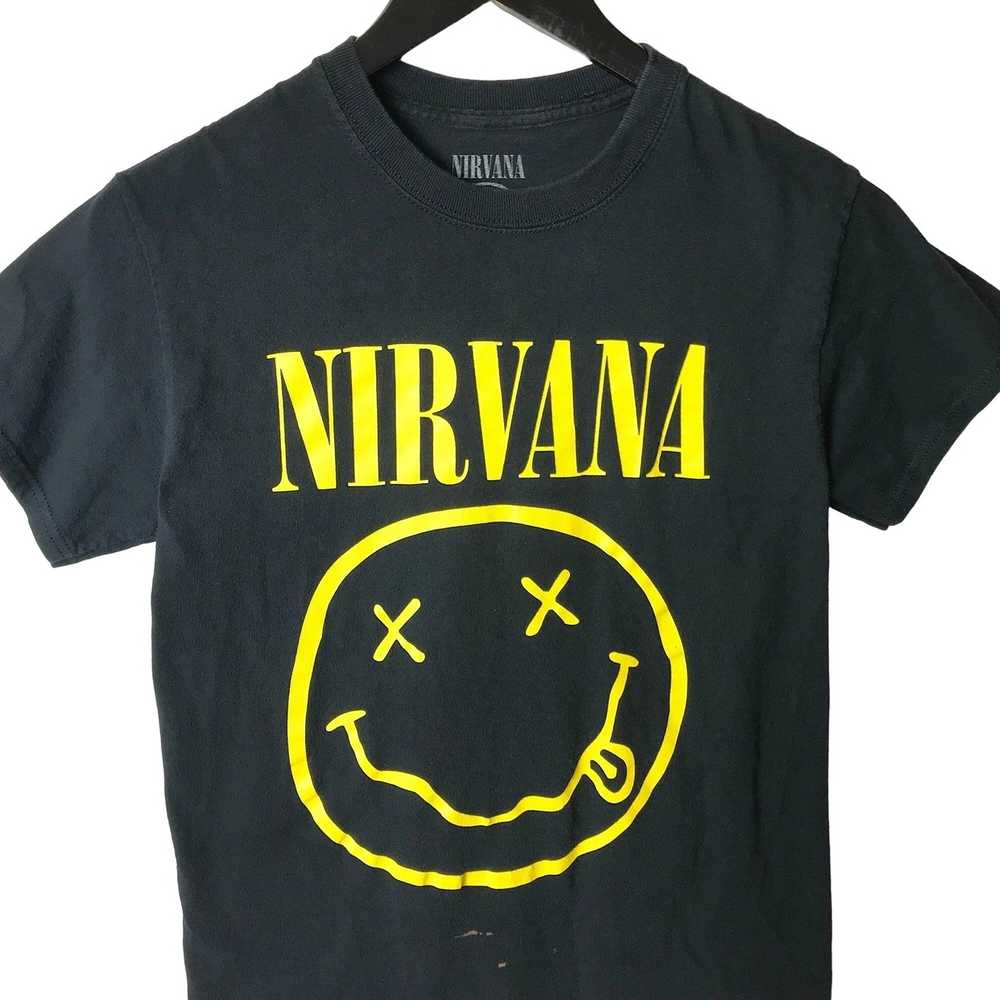 Nirvana × Rock T Shirt × Streetwear Nirvana T Shi… - image 2