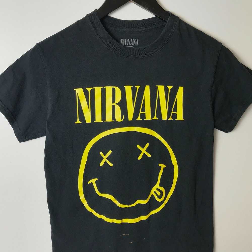Nirvana × Rock T Shirt × Streetwear Nirvana T Shi… - image 9