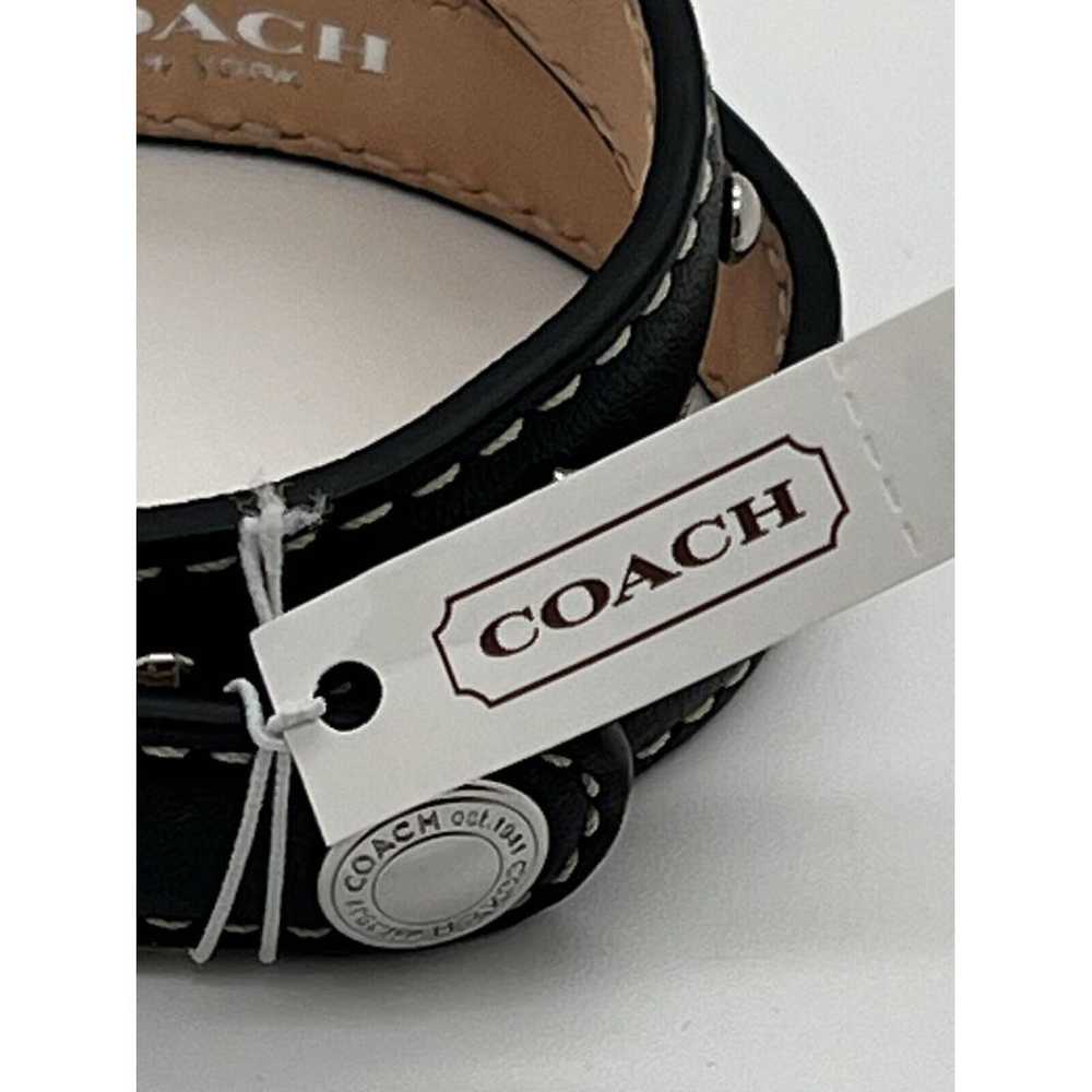 Coach Leather bracelet - image 3