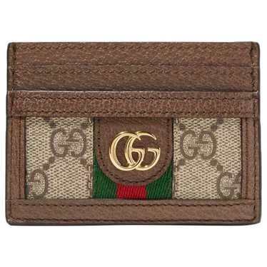 Gucci Ophidia leather card wallet