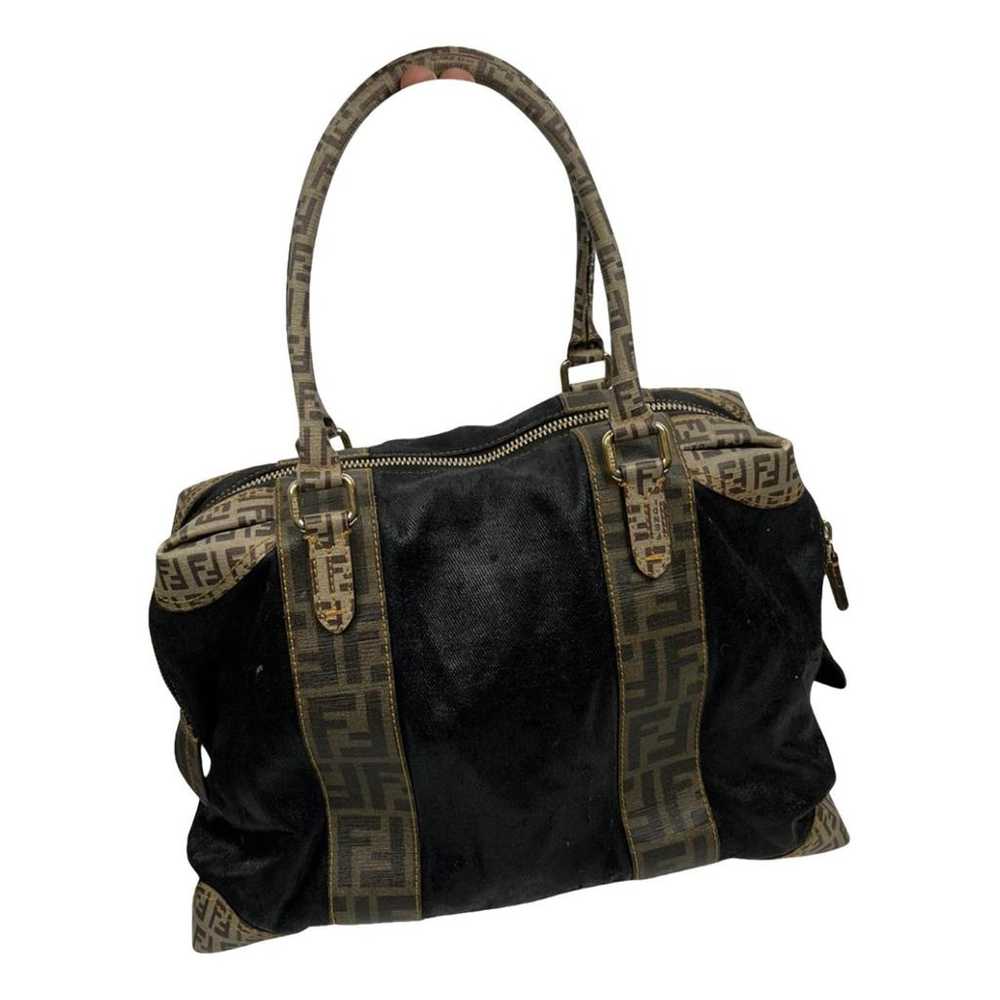 Fendi Forever Bauletto cloth handbag - image 1