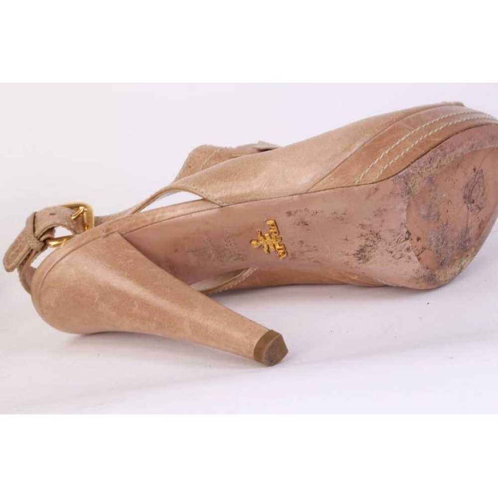 Prada Leather heels - image 4