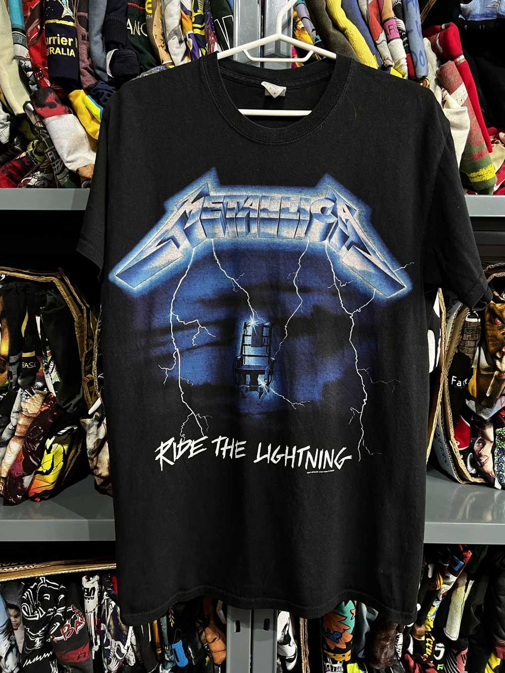 Band Tees × Metallica × Vintage 2017 Metallica Ri… - image 1