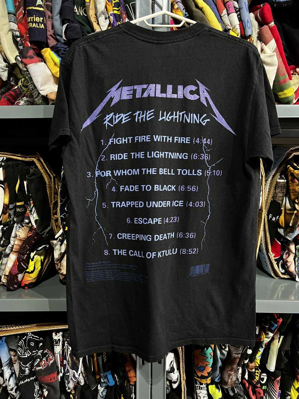 Band Tees × Metallica × Vintage 2017 Metallica Ri… - image 3