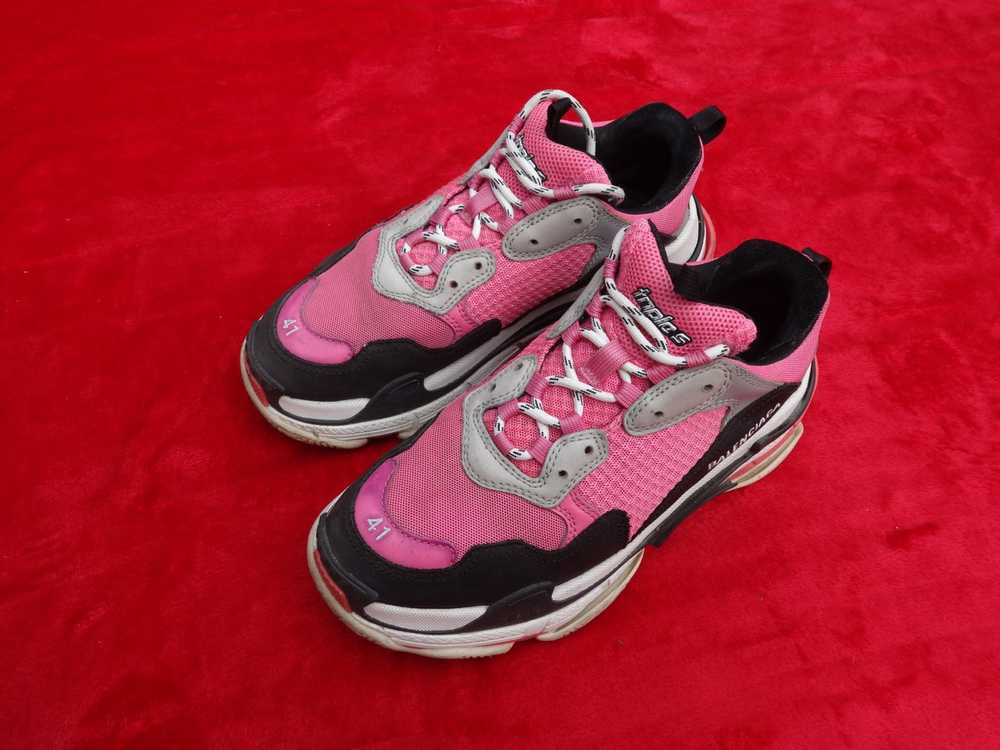 Balenciaga Balenciaga Triple S Shoes Pink/Black/W… - image 2