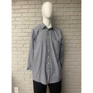 Other Stafford Easy Care Striped Button Down Long… - image 1