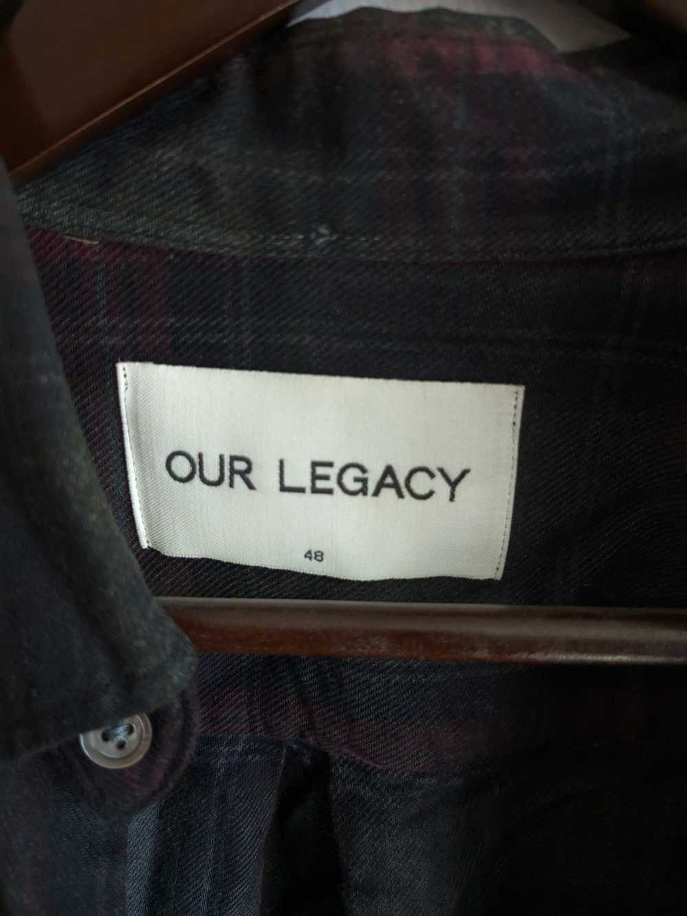 Our Legacy Over-dye Flannel (sz 48) - image 3