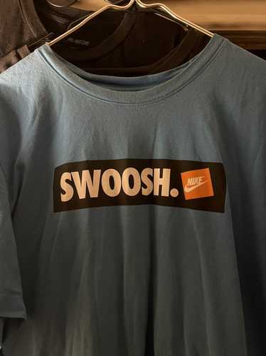 Nike × Vintage OG Nike Swoosh Box logo Tee