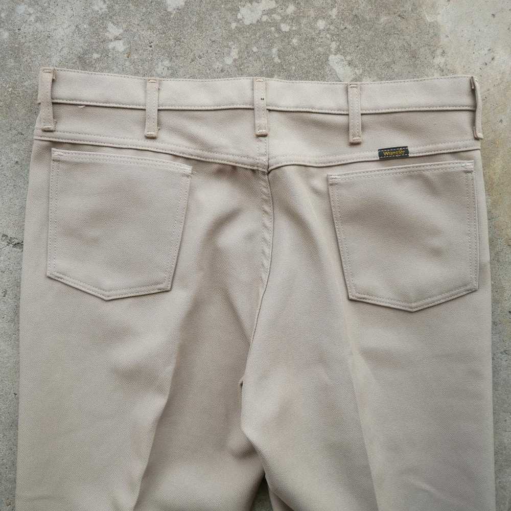 Wrangler 1990s Vintage Khaki Wrangler Rancher Pan… - image 5