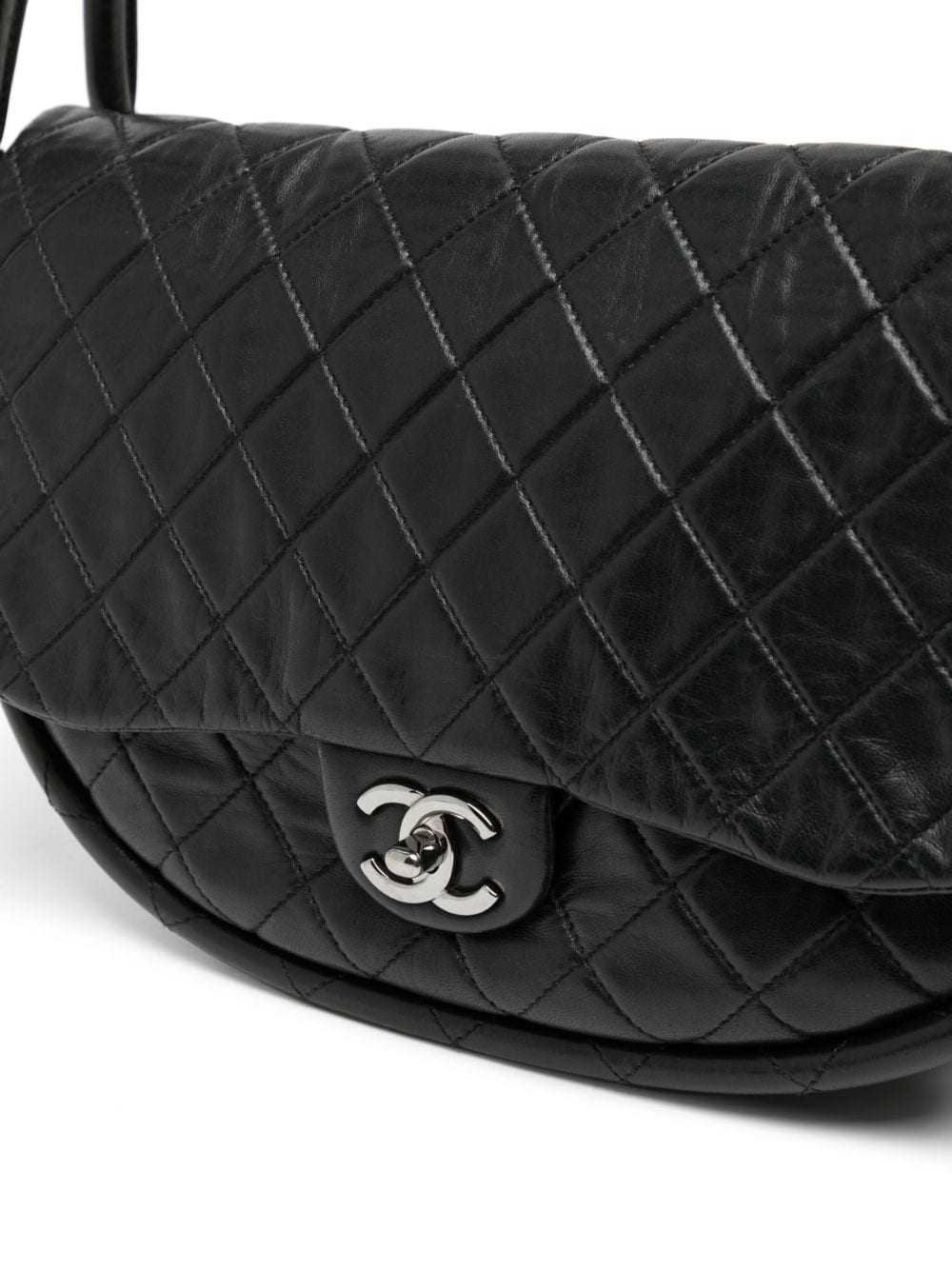 CHANEL Pre-Owned 2014 Hula Hoop tote bag - Black - image 4