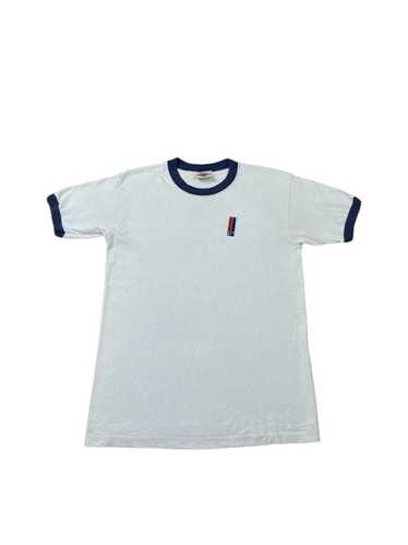 Nike × Vintage Vintage 90s Nike Tennis Ringer T s… - image 1