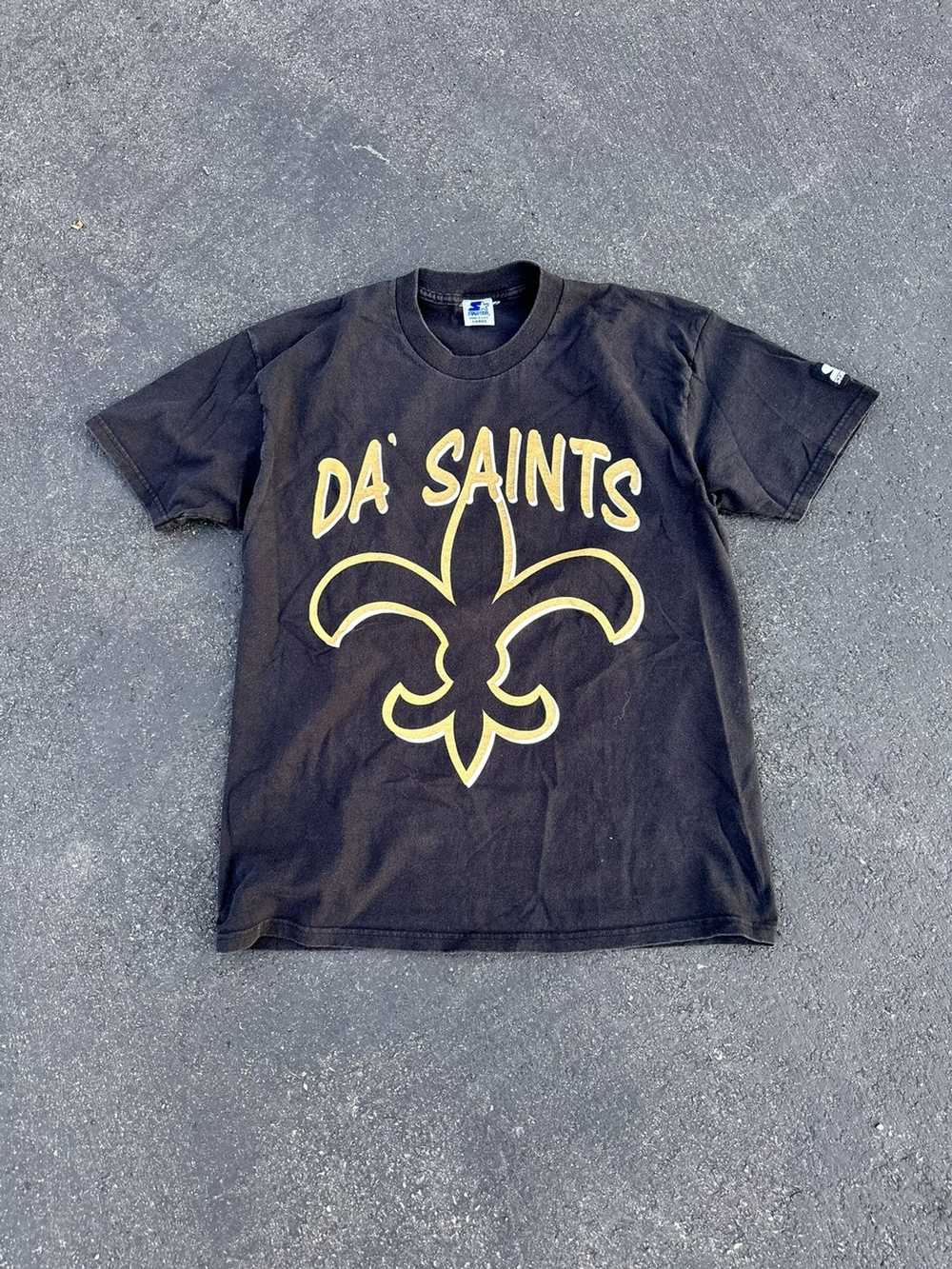 Vintage 80s NEW ORLEANS SAINTS NFL Garan T-Shirt YM (Deadstock