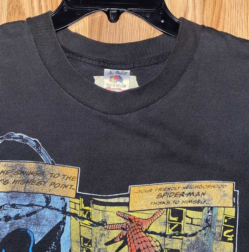 Vintage 1993 spiderman marvel comics shirt vintage - image 3