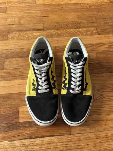 Vans x peanuts yellow best sale old skool