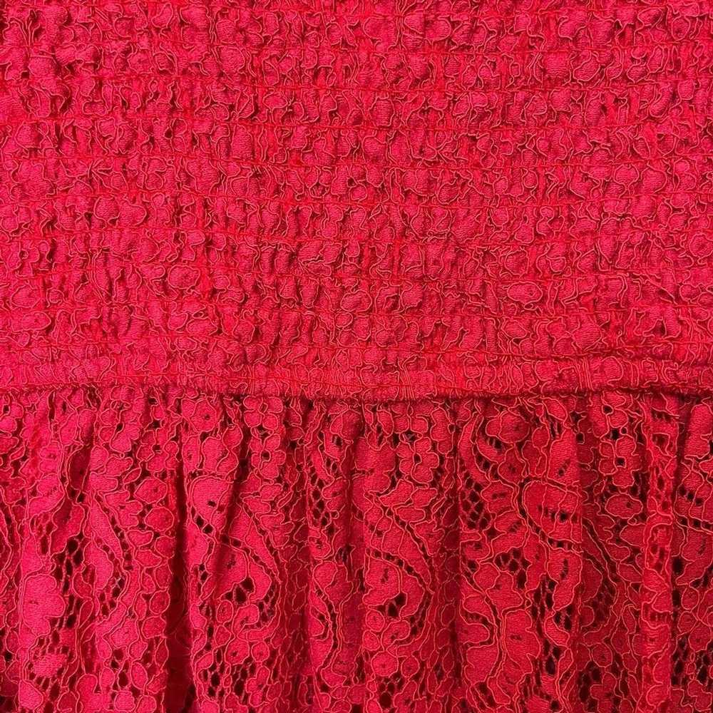 Other Tularosa Ashley Lace Top in Cherry Red - image 4