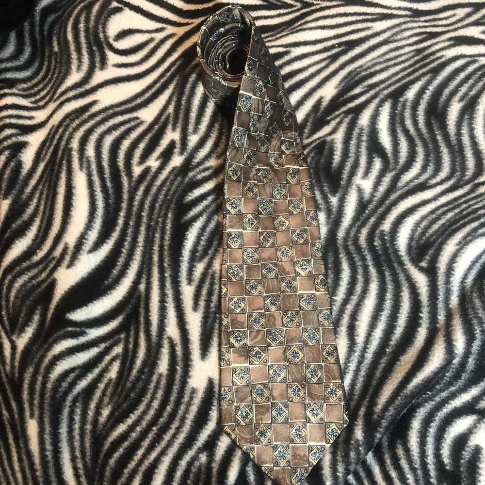 Givenchy Grey Givenchy Monsieur Tie - image 1