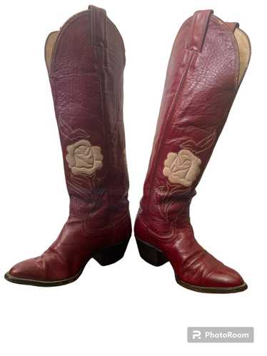 Justin Boots × Vintage Vintage Justin Western Knee