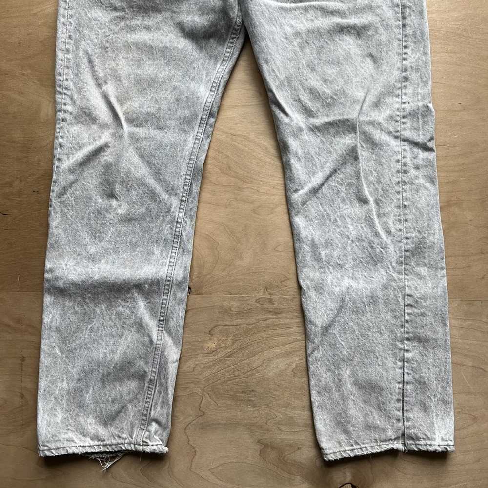 Levi's × Vintage Vintage Levis 501 Jeans 38 Gray … - image 3
