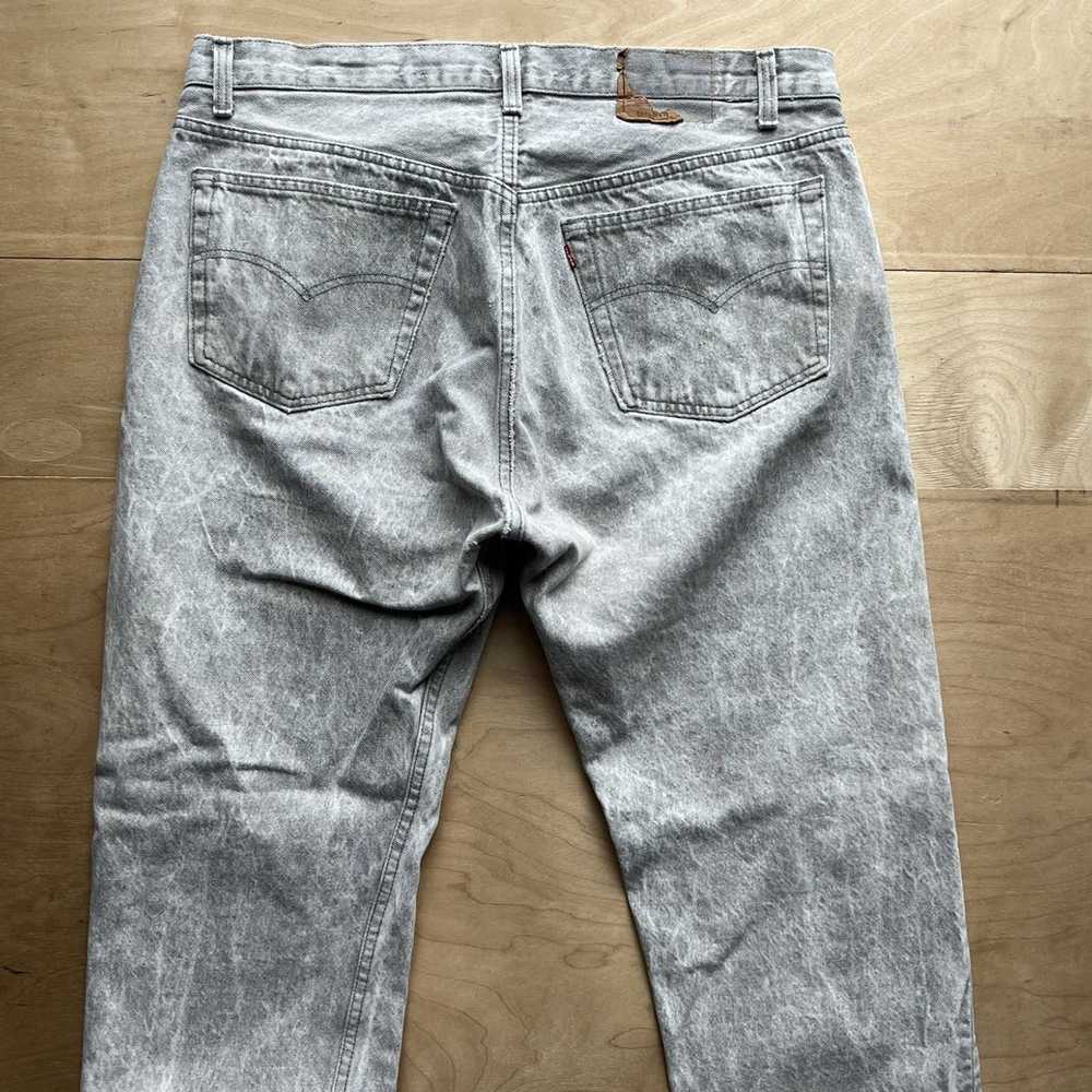 Levi's × Vintage Vintage Levis 501 Jeans 38 Gray … - image 8