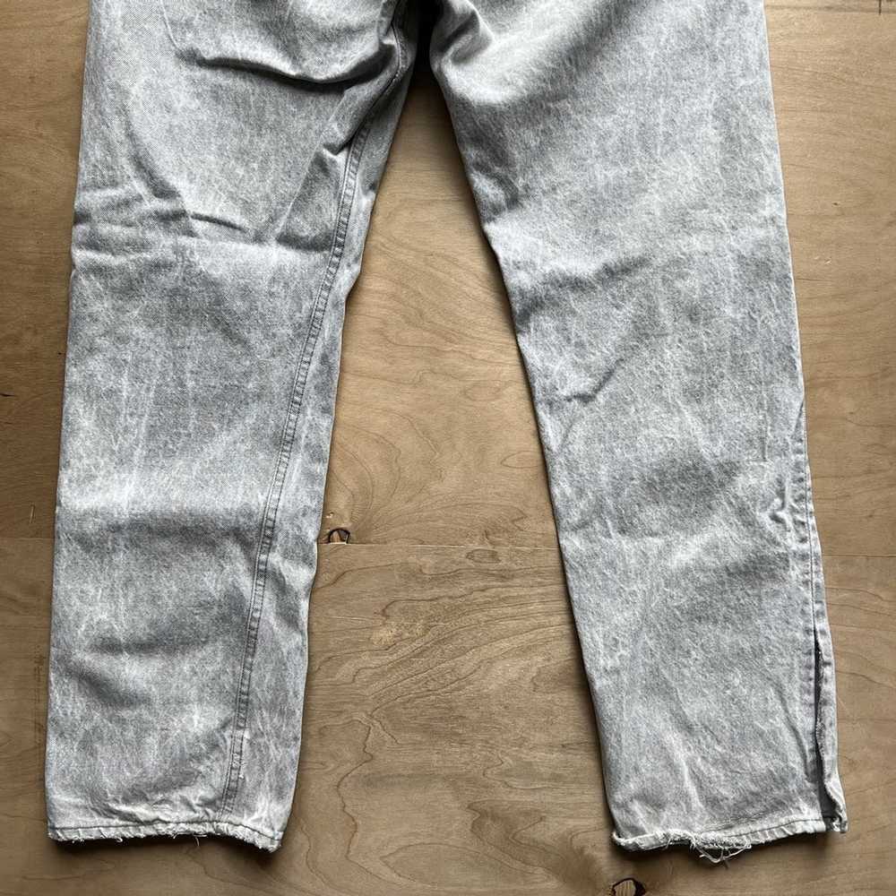 Levi's × Vintage Vintage Levis 501 Jeans 38 Gray … - image 9
