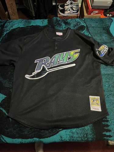 Mitchell & Ness Authentic Mesh BP Jersey Tampa Bay Rays 1998 Wade Boggs