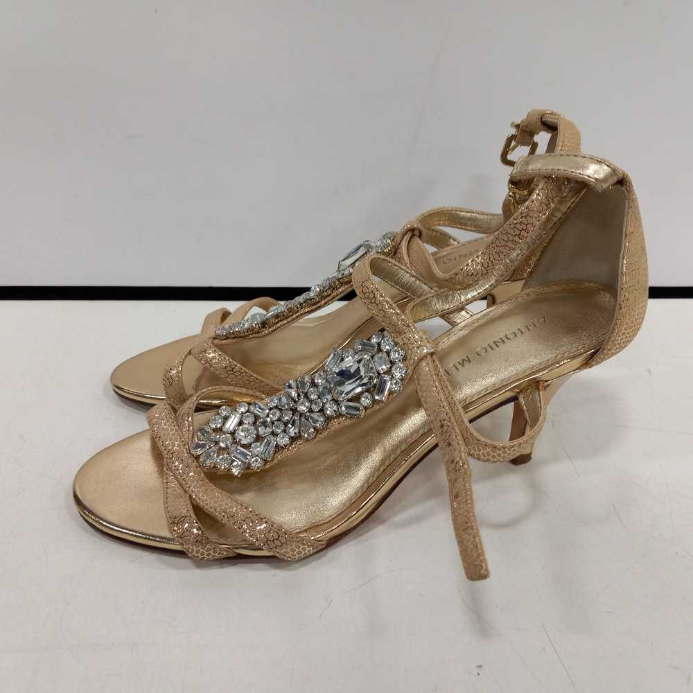 Other Antonio Melani Women's Gold Tone Heels Size… - image 1