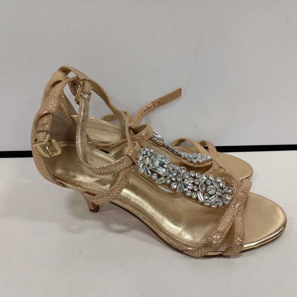 Other Antonio Melani Women's Gold Tone Heels Size… - image 3