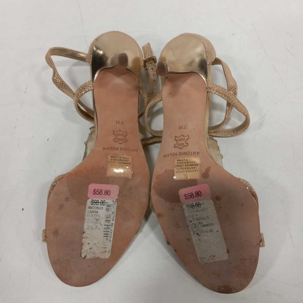 Other Antonio Melani Women's Gold Tone Heels Size… - image 6