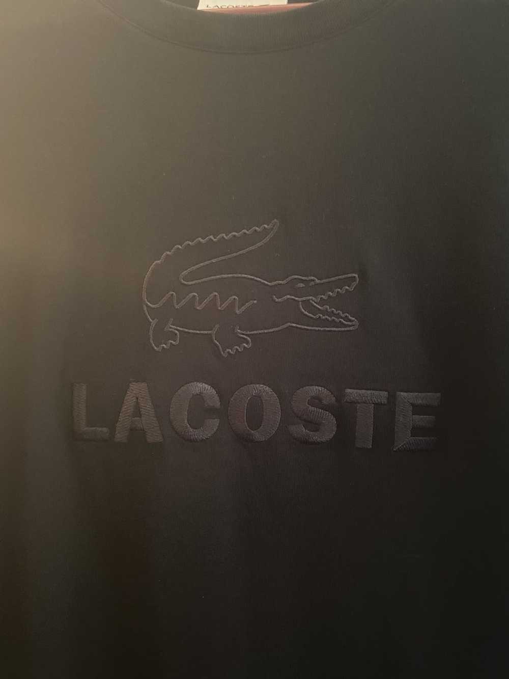 Lacoste Lacoste Block Letter Brand Tee - image 2