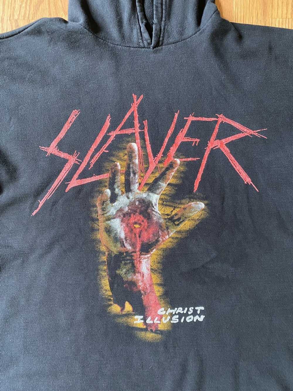 Band Tees × Slayer × Vintage Vintage Metal Band S… - image 2