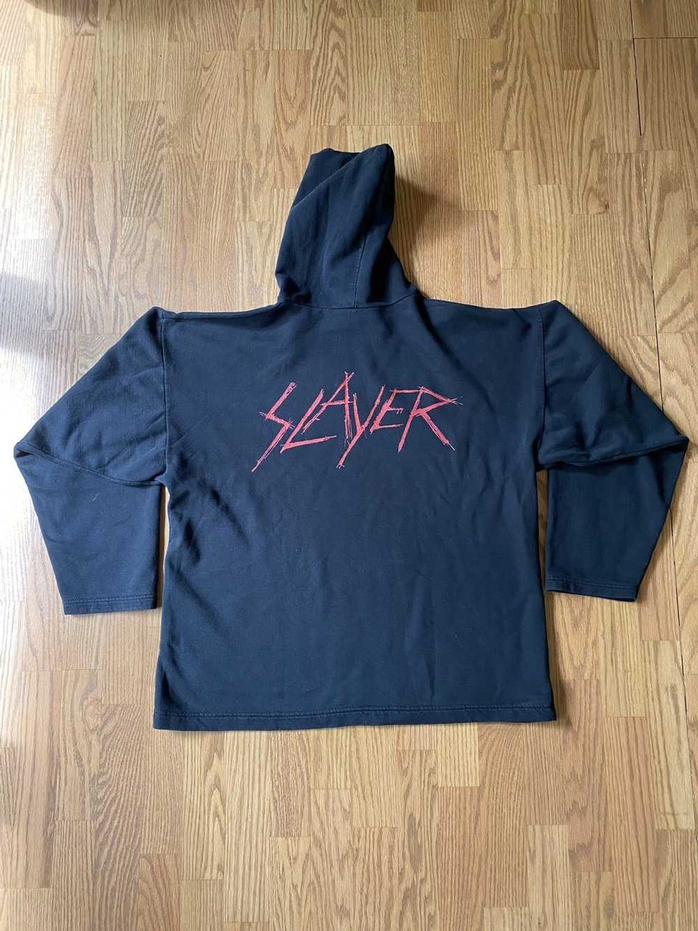 Band Tees × Slayer × Vintage Vintage Metal Band S… - image 4