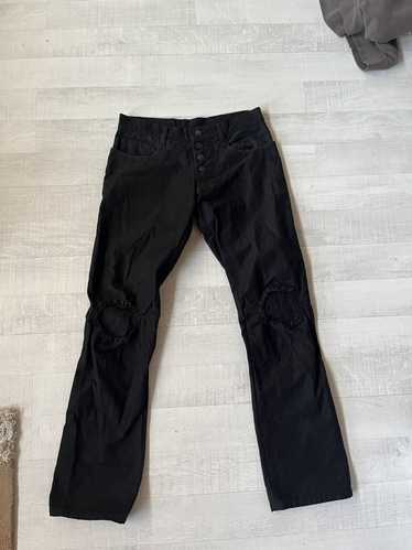 Christopher Nemeth black hand-drawing-lined pants red patch 90's · About  Glamour · Online Store Powered by Storenvy