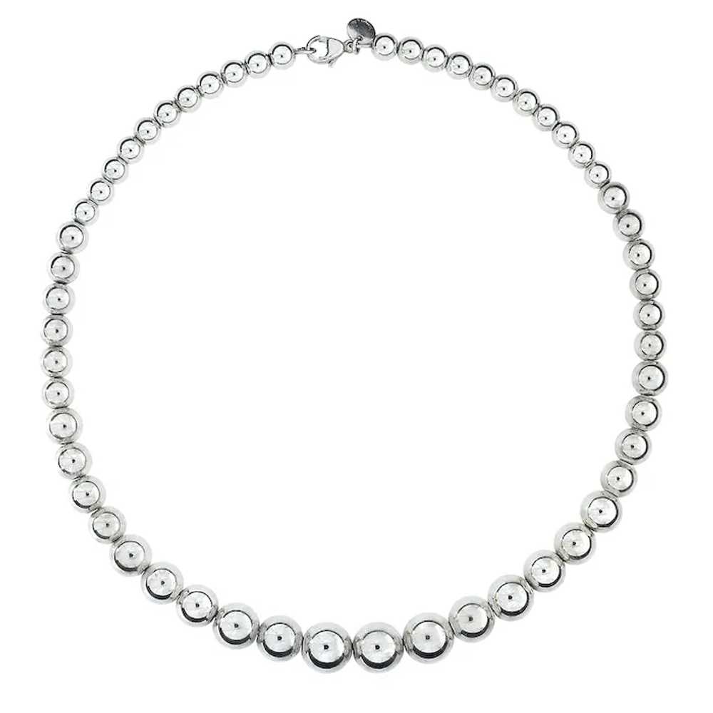 Tiffany & Co Sterling Silver 15 3/4" Hardware Gra… - image 3