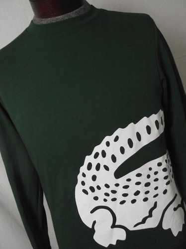 Men's Crocodile Print Crew Neck Sweatshirt - Men's Sweaters