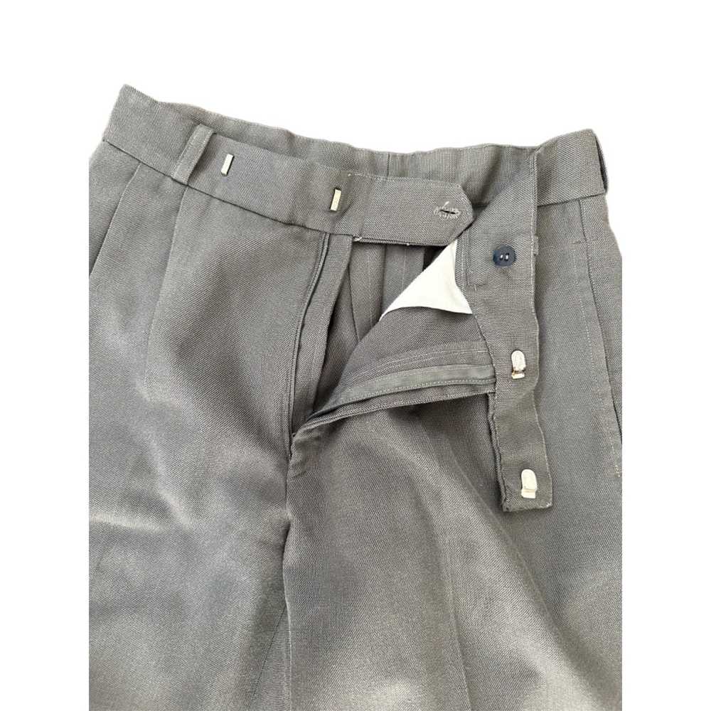 Vintage Vintage Gray New Lord Wide Leg Trousers |… - image 5