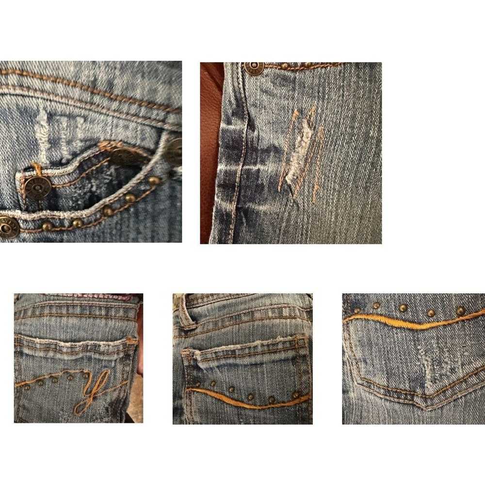 Streetwear × Vintage VTG 90's Yes Brand Jeans Gir… - image 12