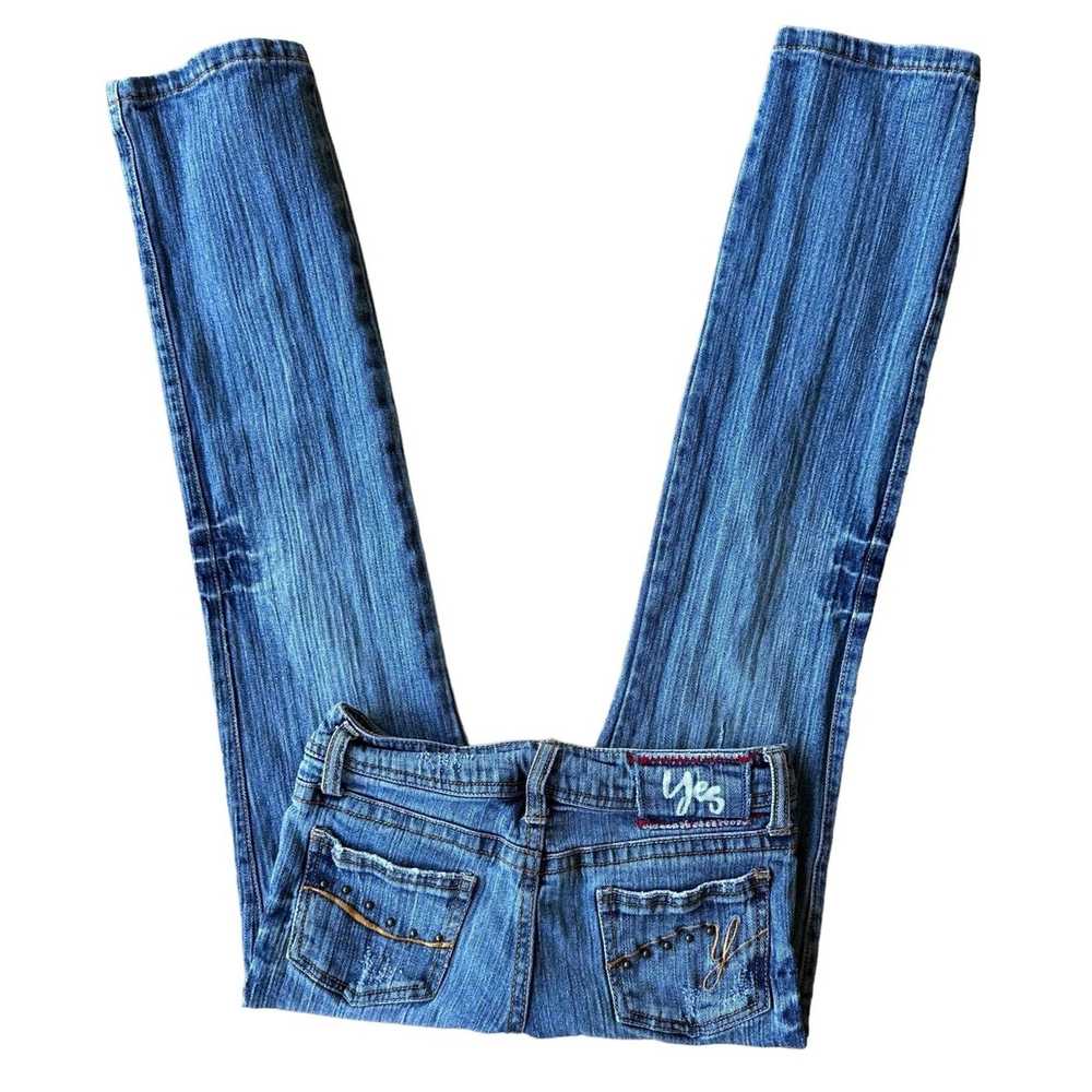 Streetwear × Vintage VTG 90's Yes Brand Jeans Gir… - image 1
