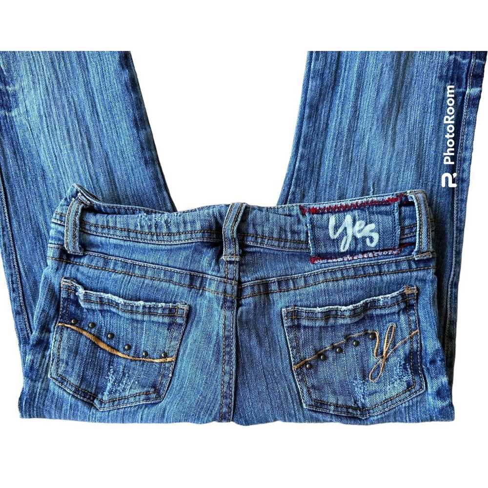 Streetwear × Vintage VTG 90's Yes Brand Jeans Gir… - image 7