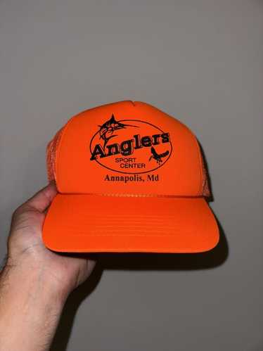 AFCO American Fishing Tackle Hat Flag Trucker Snapback Baseball Cap Vintage  VGC