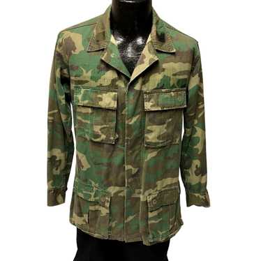 Unkwn 80's US Issued Hot Weather CAMOUFLAGE Army … - image 1