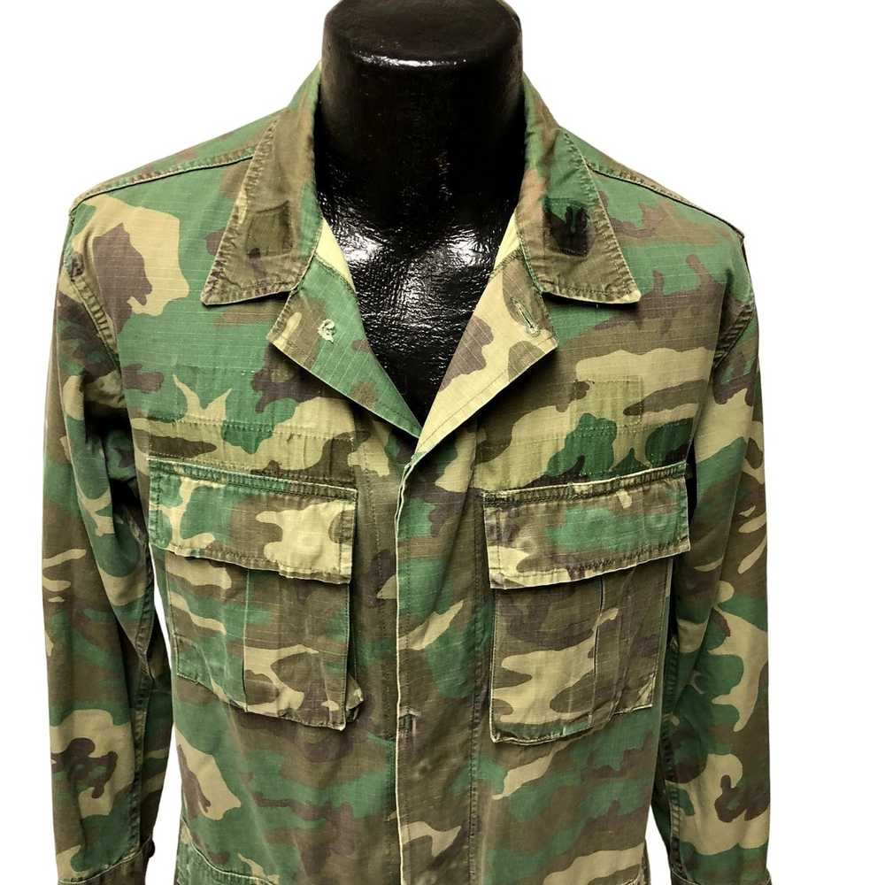 Unkwn 80's US Issued Hot Weather CAMOUFLAGE Army … - image 3