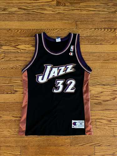 Utah Jazz rare 90s champion basketball jersey., Karl
